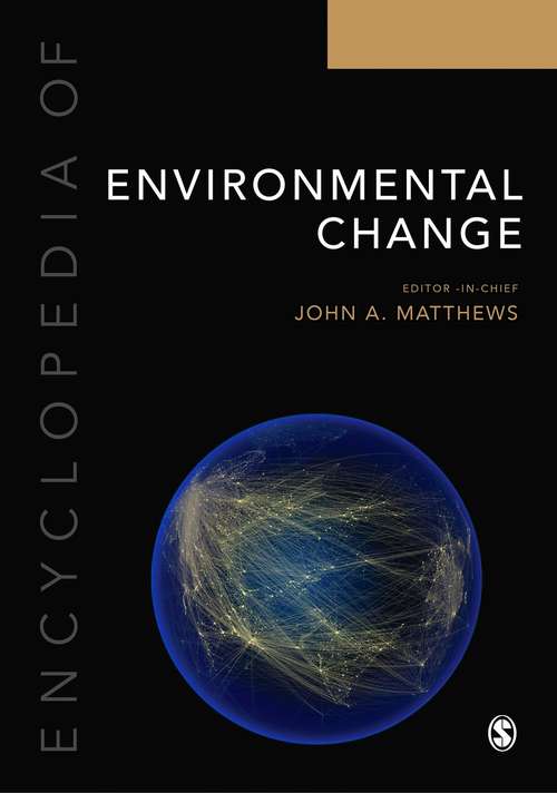 Book cover of Encyclopedia of Environmental Change: Three Volume Set