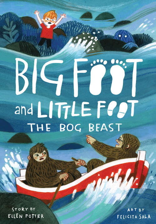 Book cover of The Bog Beast (Big Foot and Little Foot)