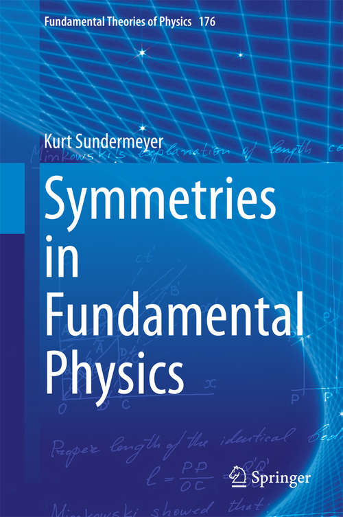 Book cover of Symmetries in Fundamental Physics