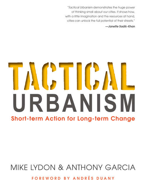 Book cover of Tactical Urbanism