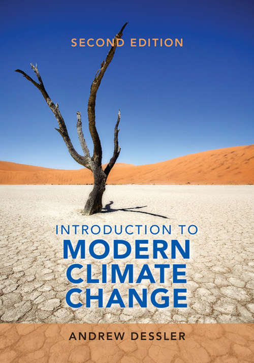Book cover of Introduction to Modern Climate Change