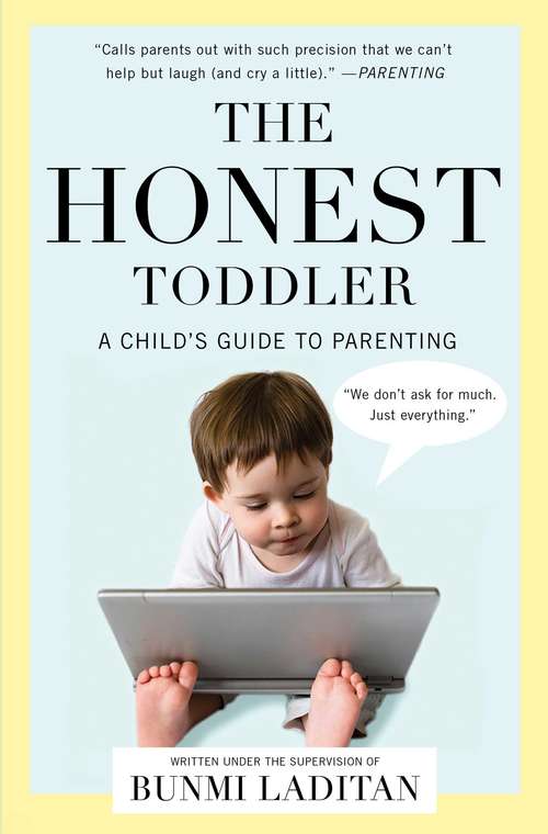 Book cover of The Honest Toddler