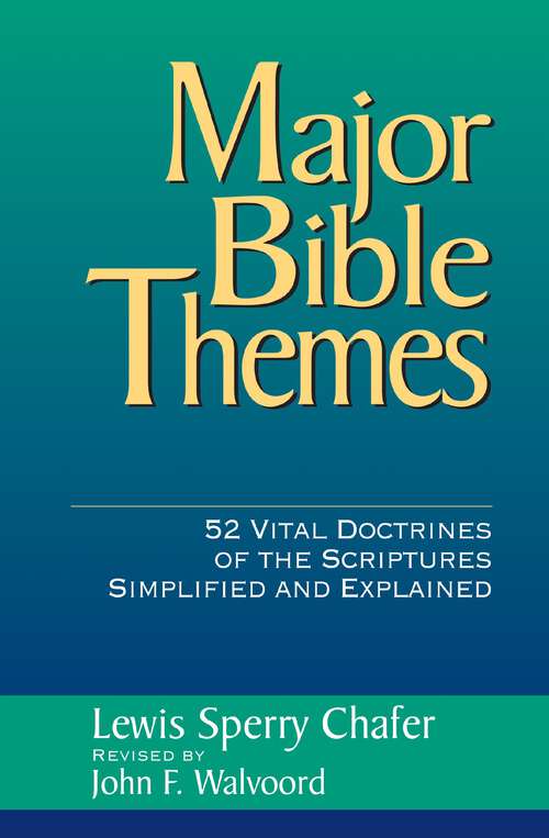 Book cover of Major Bible Themes