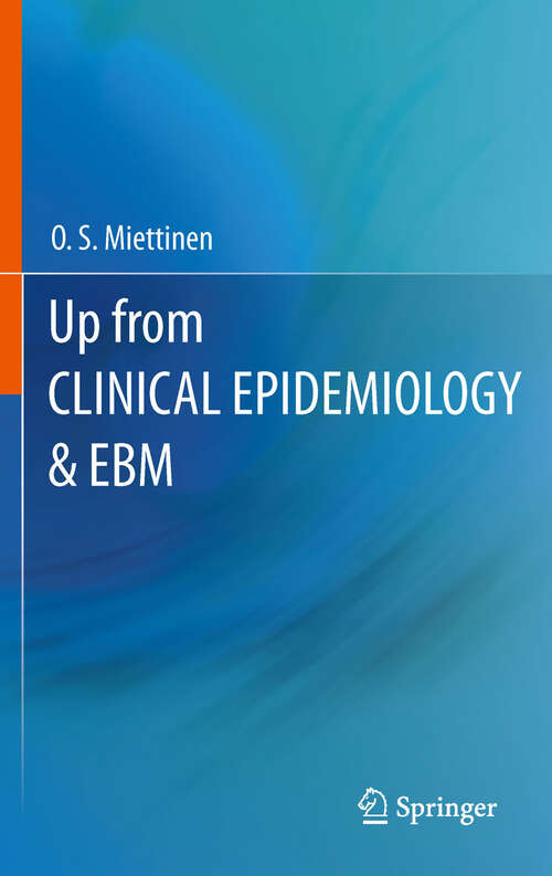 Book cover of Up from Clinical Epidemiology & EBM