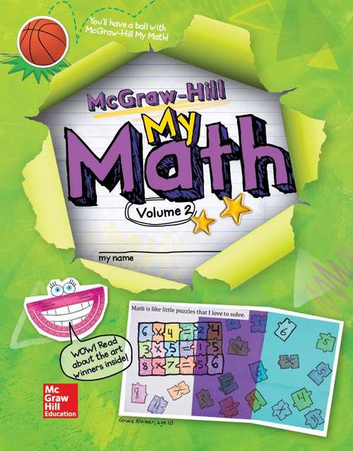 Book cover of My Math [Grade 4, Volume 2]