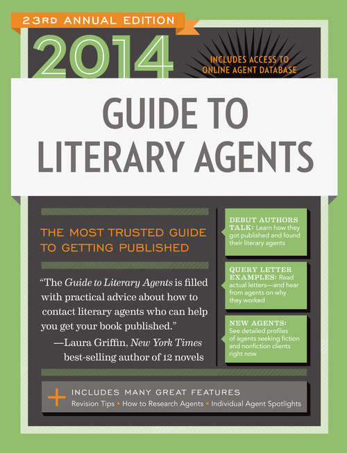 Book cover of 2014 Guide to Literary Agents (23)