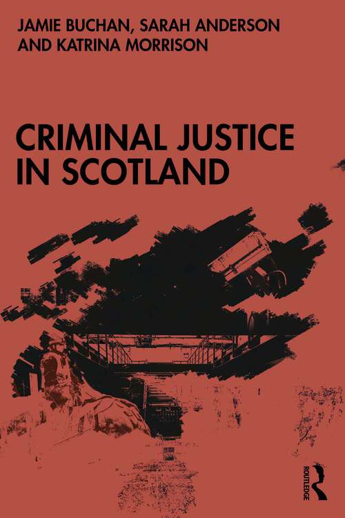 Book cover of Criminal Justice in Scotland (1)