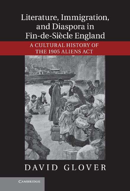 Book cover of Literature, Immigration, and Diaspora in Fin-De-SièCle England