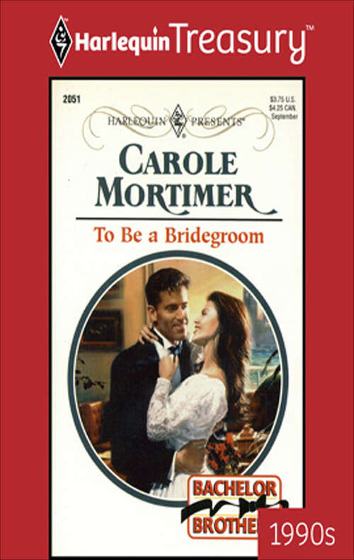 Book cover of To Be a Bridegroom