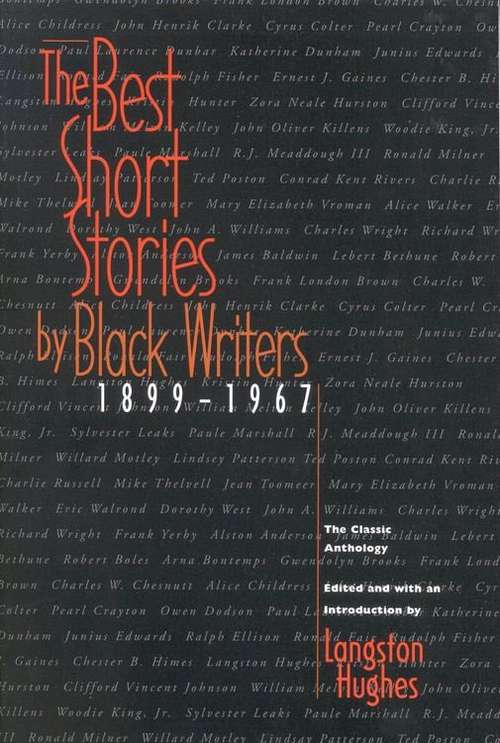 The Best Short Stories by Black Writers, 1899-1967