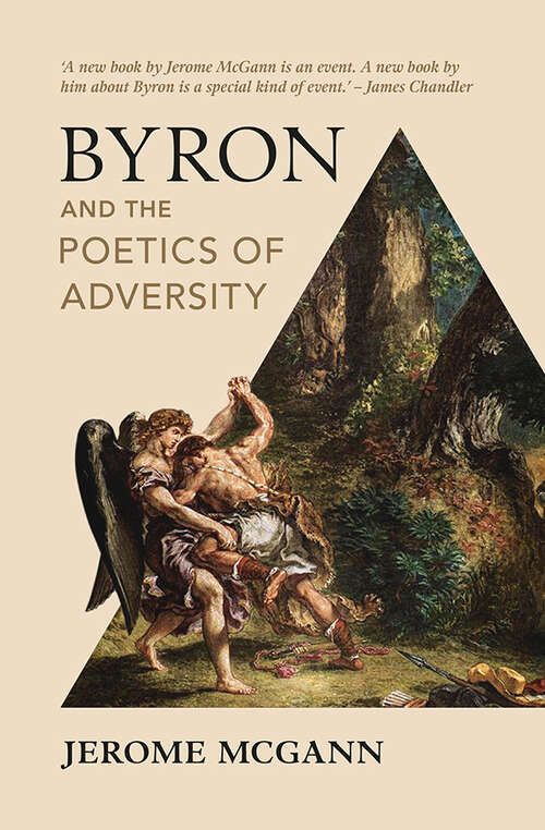 Book cover of Byron and the Poetics of Adversity