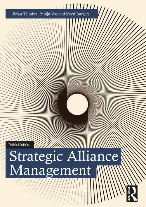 Book cover of Strategic Alliance Management (3)