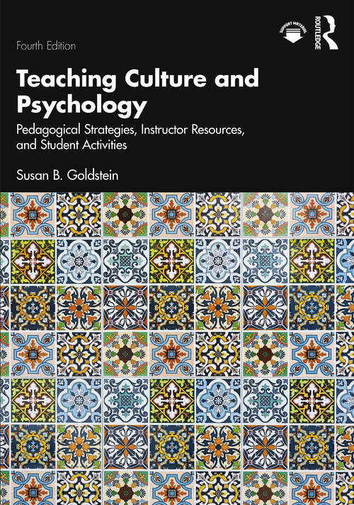 Book cover of Teaching Culture and Psychology: Pedagogical Strategies, Instructor Resources, and Student Activities