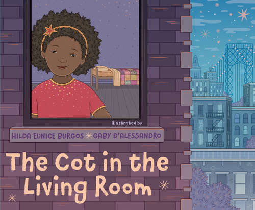 Book cover of The Cot in the Living Room