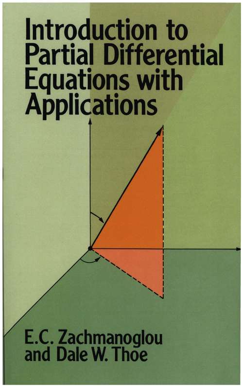 Book cover of Introduction to Partial Differential Equations with Applications