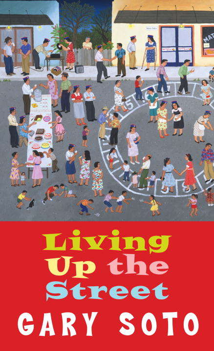 Book cover of Living Up The Street