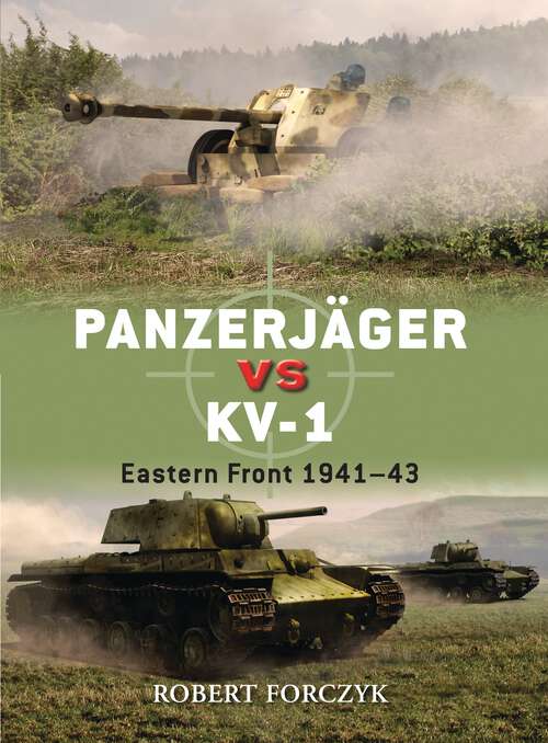 Book cover of Panzerjäger vs KV-1