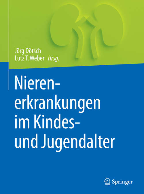 Book cover of Nierenerkrankungen im Kindes- und Jugendalter