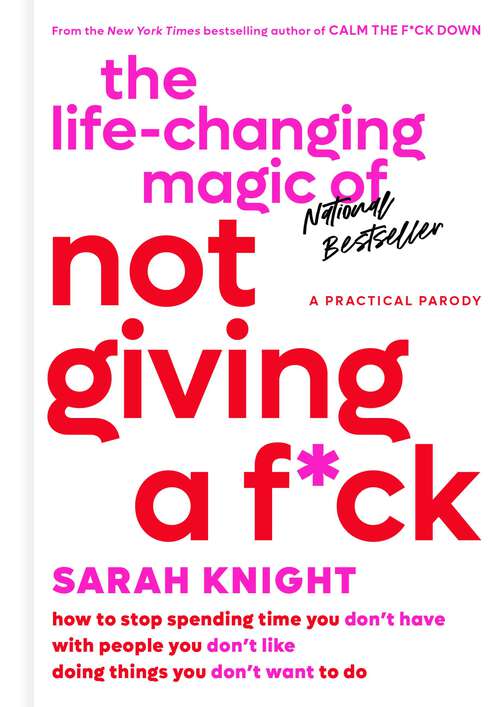 Book cover of The Life-Changing Magic of Not Giving a F*ck