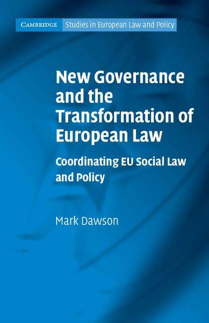Book cover of New Governance and the Transformation of European Law