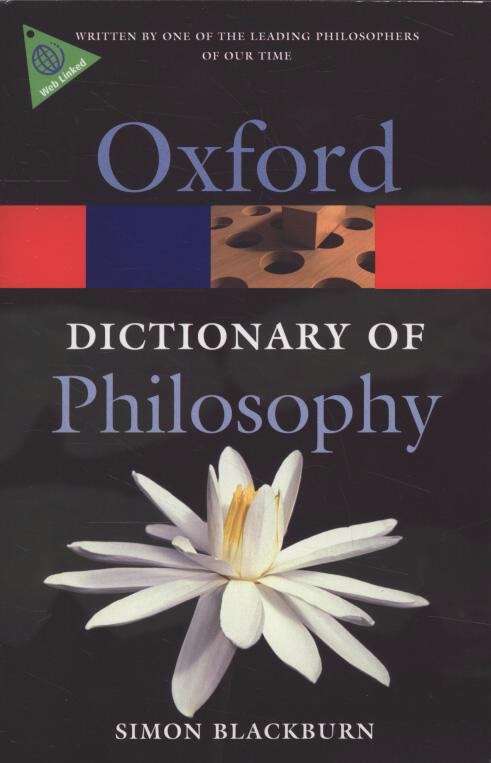 Book cover of The Oxford Dictionary of Philosophy (2nd edition revised)