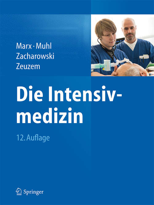 Book cover of Die Intensivmedizin