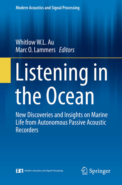 Book cover of Listening in the Ocean