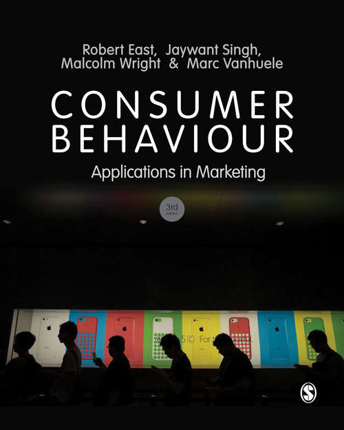 Book cover of Consumer Behaviour: Applications in Marketing