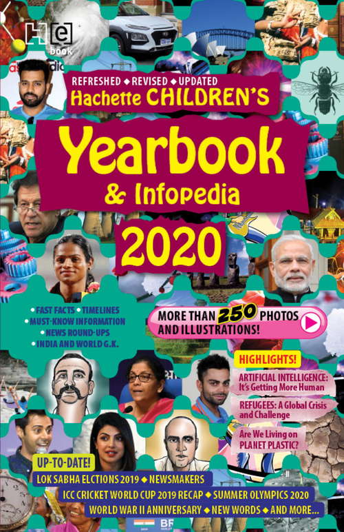 Book cover of Hachette Childrens Yearbook and Infopedia 2020
