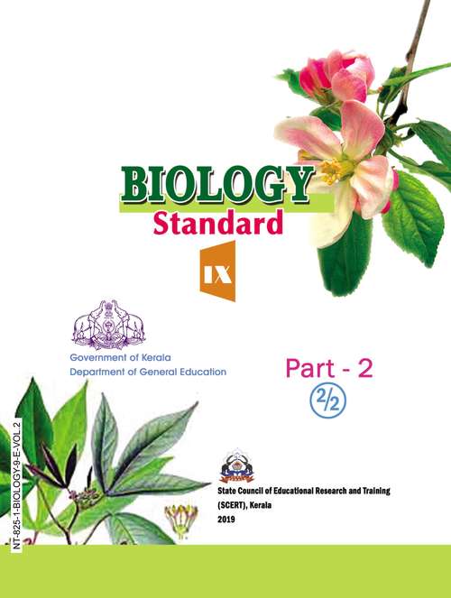 Book cover of Biology (Part-2) Class 9th S.C.E.R.T. Kerala Board