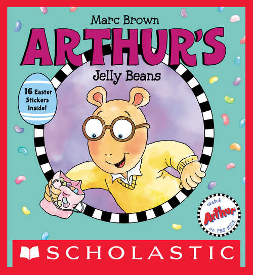 Book cover of Arthur's Jelly Beans (Arthur 8x8 Bks)