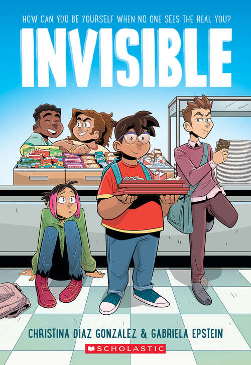 Book cover of Invisible: A Graphic Novel