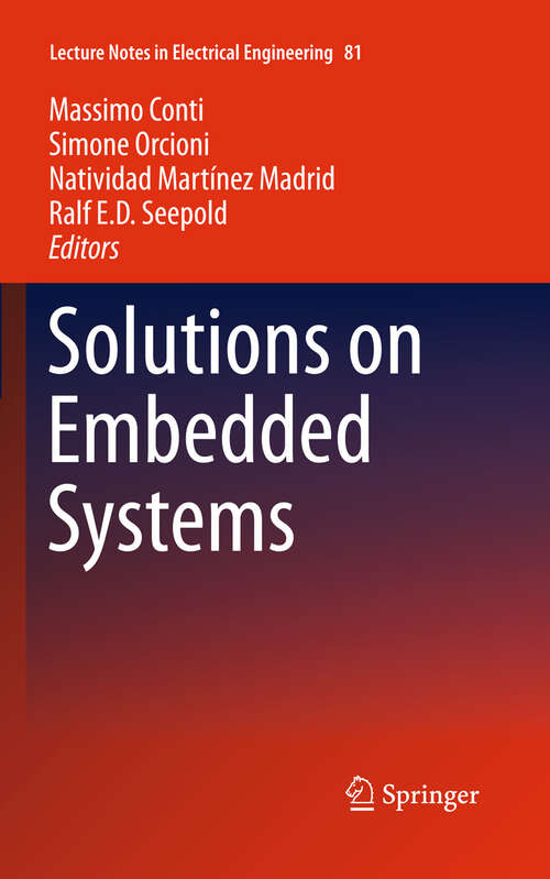 Book cover of Solutions on Embedded Systems (2011) (Lecture Notes in Electrical Engineering #81)