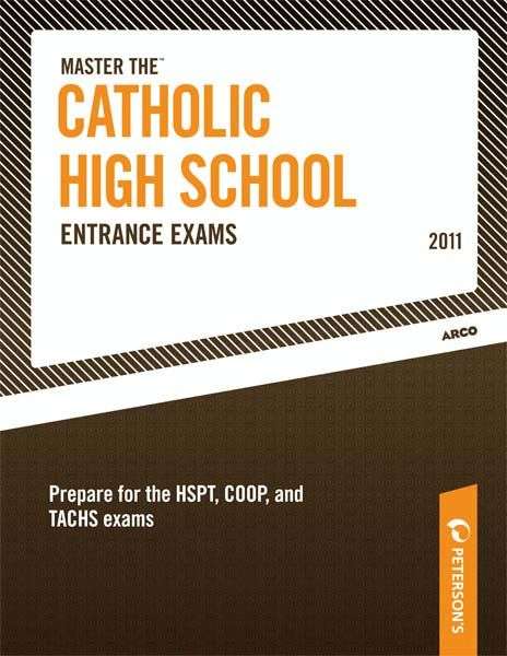 Book cover of Master the Catholic High School Entrance Exams 2013