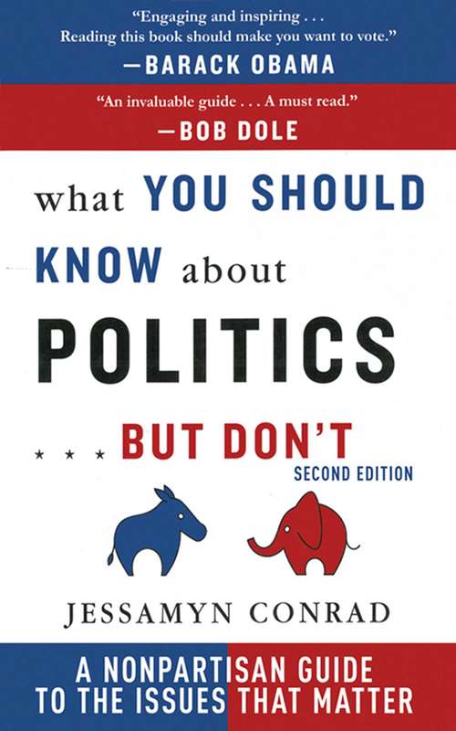 Book cover of What You Should Know About Politics . . . But Don't
