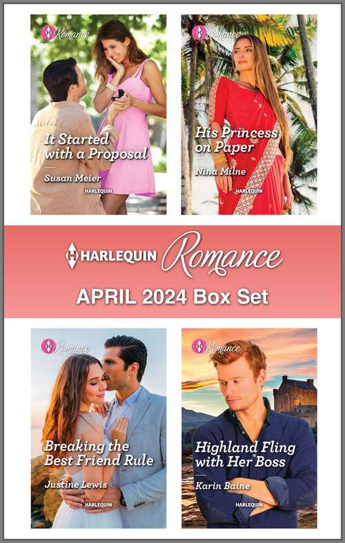 Book cover of Harlequin Romance April 2024 Box Set (Original)
