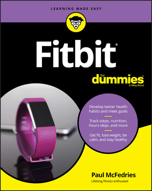 Book cover of Fitbit For Dummies