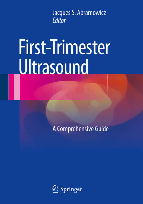Book cover of First-Trimester Ultrasound