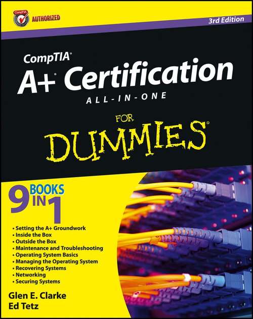 Book cover of CompTIA A+ Certification All-in-One For Dummies
