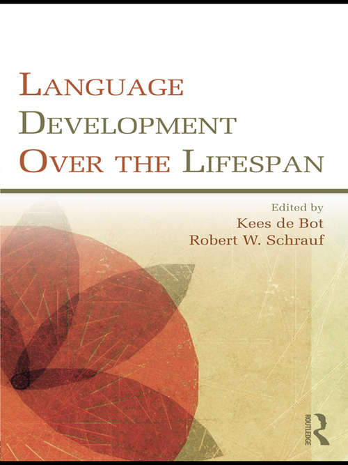 Book cover of Language Development Over the Lifespan