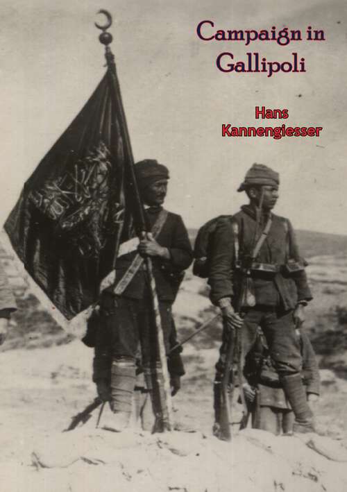 Book cover of Campaign in Gallipoli