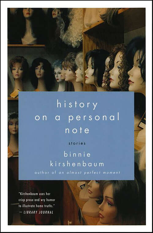 Book cover of History on a Personal Note: Stories