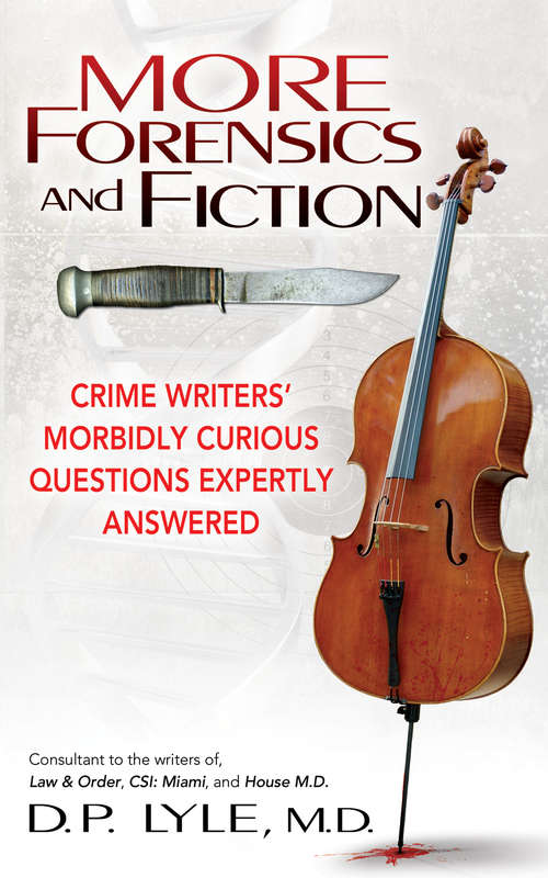 Book cover of More Forensics and Fiction