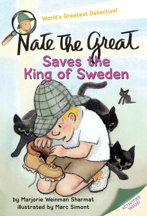 Book cover of Nate the Great Saves the King of Sweden