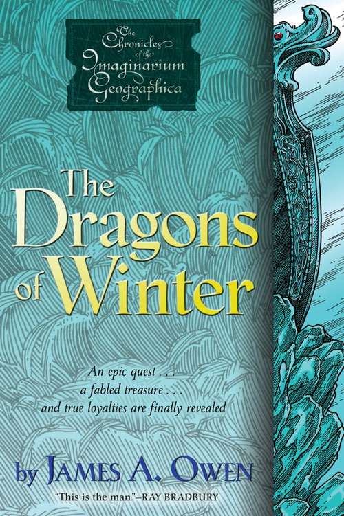Book cover of The Dragons of Winter (Chronicles of the Imaginarium Geographica #6)