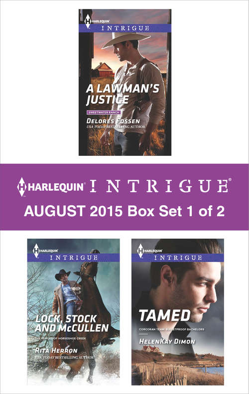 Book cover of Harlequin Intrigue August 2015 - Box Set 1 of 2