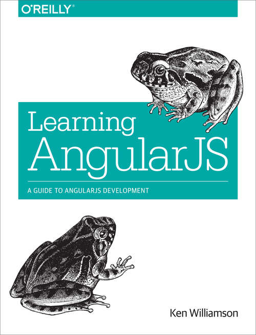 Book cover of Learning AngularJS