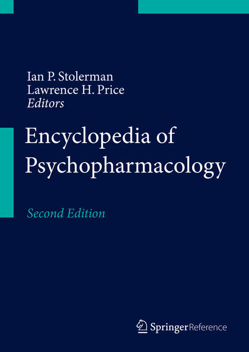 Book cover of Encyclopedia of Psychopharmacology