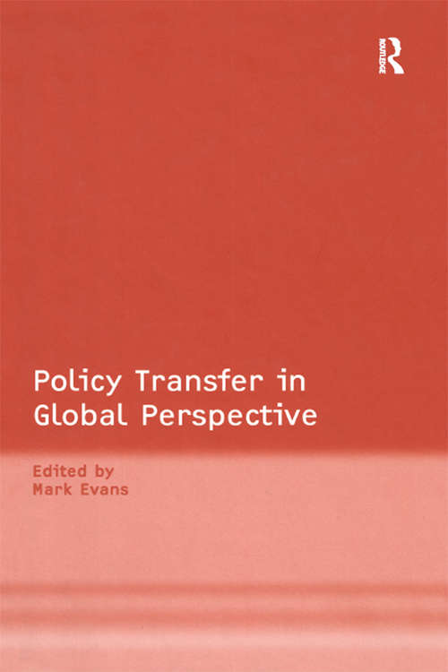 Policy Transfer in Global Perspective