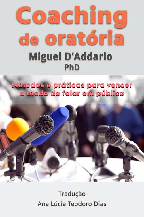 Book cover of Coaching de oratória